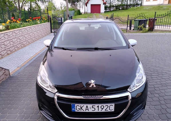 Peugeot 208 cena 39990 przebieg: 19000, rok produkcji 2019 z Kartuzy małe 191